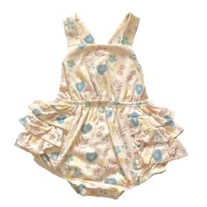 NEW Alice+Ames Flower Sunsuit SZ 2T, 4T